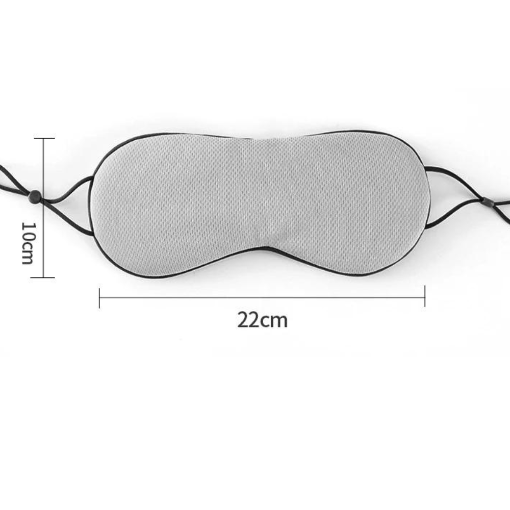 Antifaz para dormir de tela fría y caliente