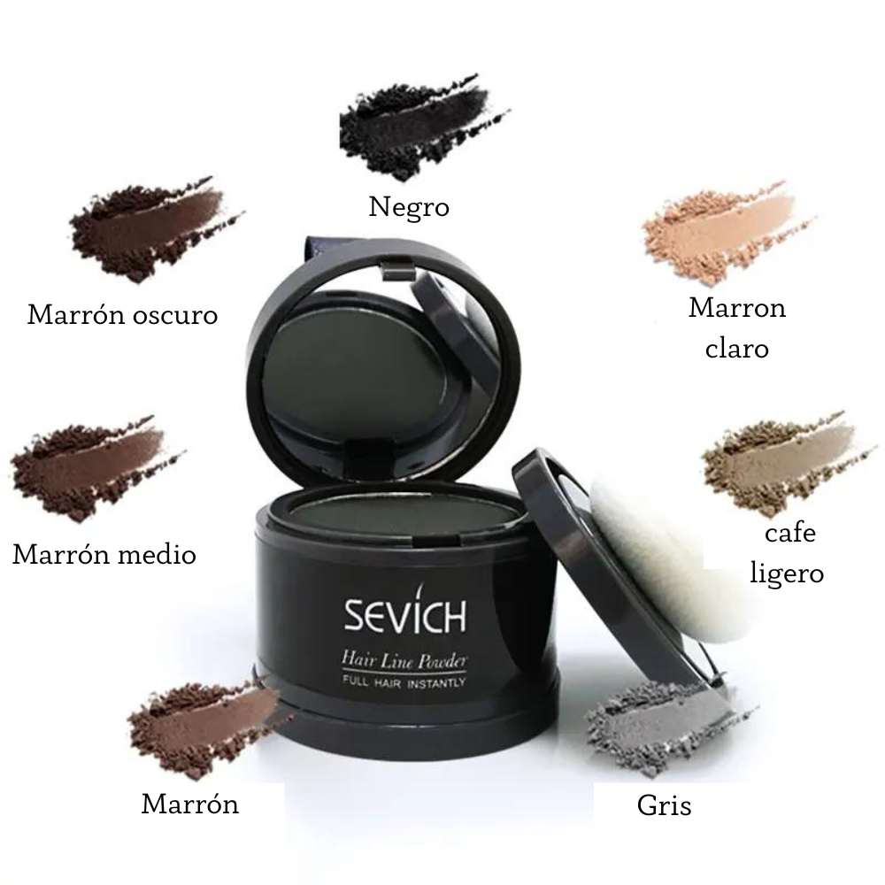 Sevich Polvo Corrector de Cabello Natural